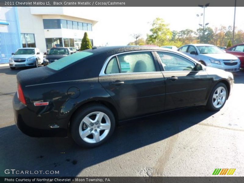 Black Granite Metallic / Cocoa/Cashmere 2011 Chevrolet Malibu LS