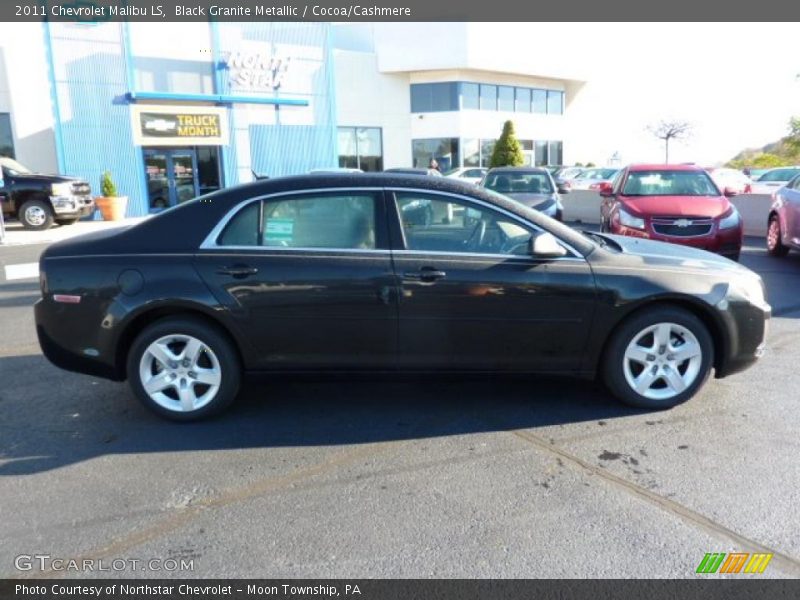 Black Granite Metallic / Cocoa/Cashmere 2011 Chevrolet Malibu LS