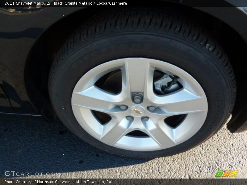 Black Granite Metallic / Cocoa/Cashmere 2011 Chevrolet Malibu LS