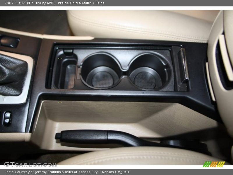 Prairie Gold Metallic / Beige 2007 Suzuki XL7 Luxury AWD