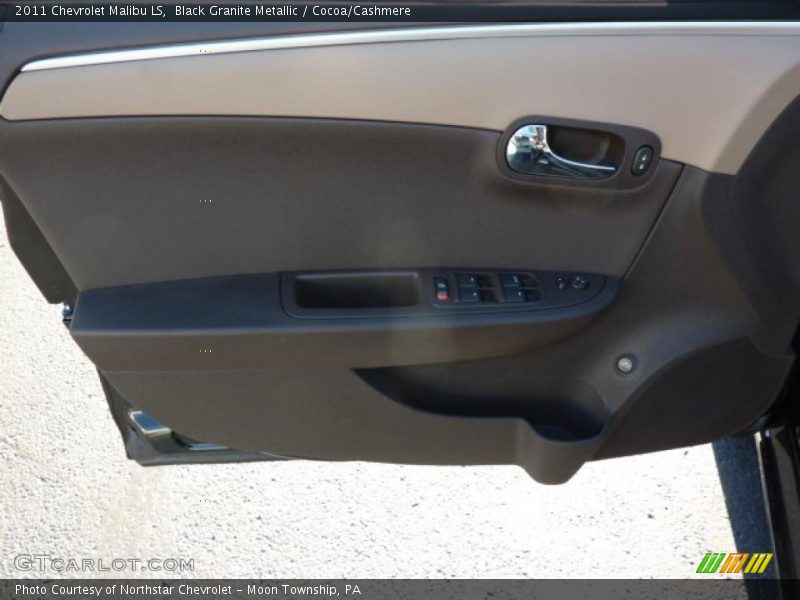 Black Granite Metallic / Cocoa/Cashmere 2011 Chevrolet Malibu LS