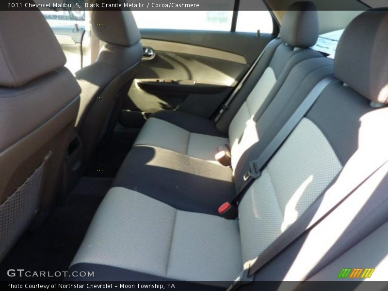 Black Granite Metallic / Cocoa/Cashmere 2011 Chevrolet Malibu LS