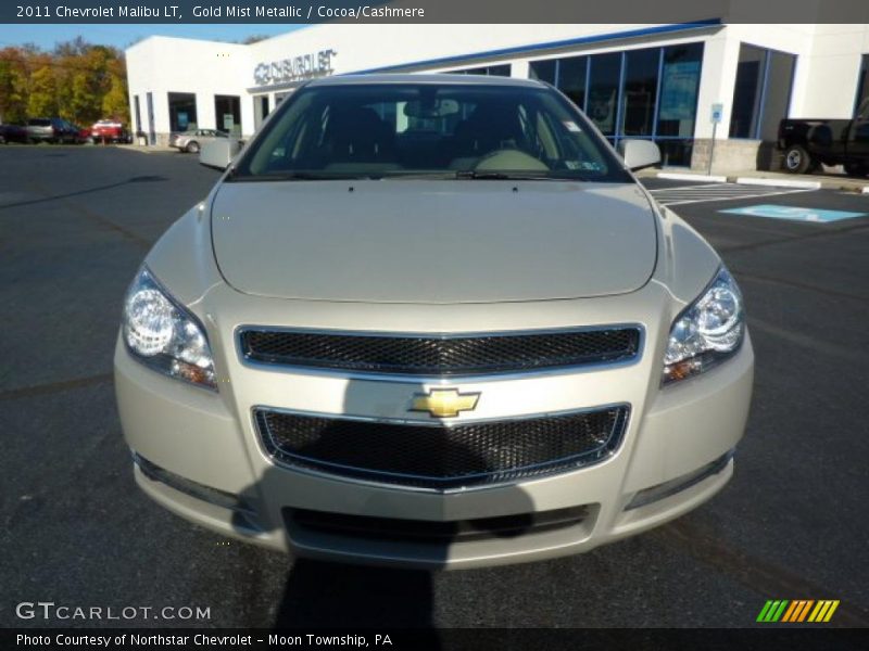 Gold Mist Metallic / Cocoa/Cashmere 2011 Chevrolet Malibu LT