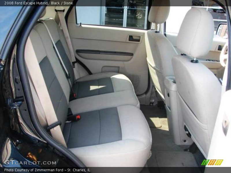 Black / Stone 2008 Ford Escape Hybrid