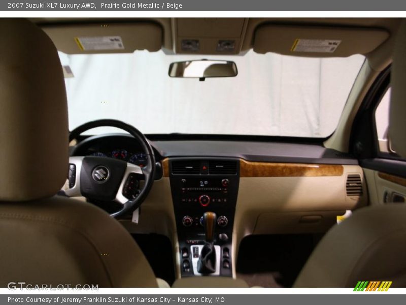 Prairie Gold Metallic / Beige 2007 Suzuki XL7 Luxury AWD