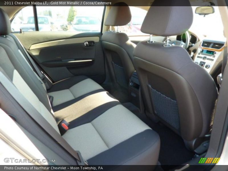 Gold Mist Metallic / Cocoa/Cashmere 2011 Chevrolet Malibu LT