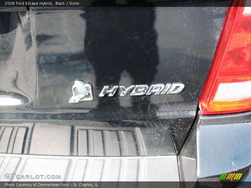 Black / Stone 2008 Ford Escape Hybrid