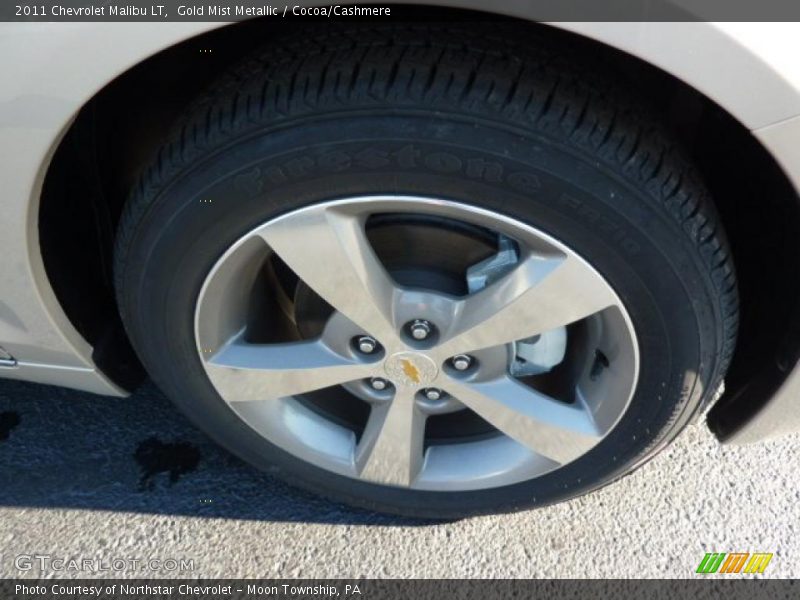 Gold Mist Metallic / Cocoa/Cashmere 2011 Chevrolet Malibu LT