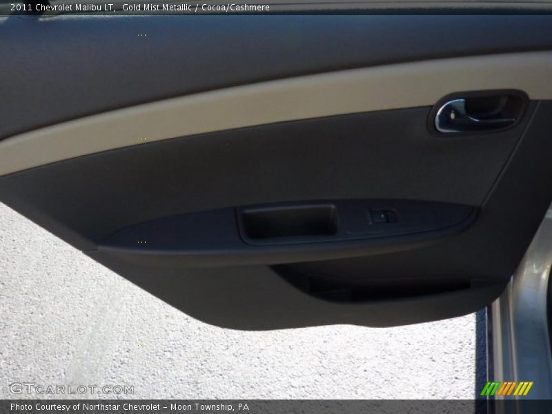 Gold Mist Metallic / Cocoa/Cashmere 2011 Chevrolet Malibu LT
