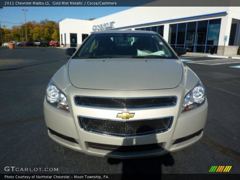 Gold Mist Metallic / Cocoa/Cashmere 2011 Chevrolet Malibu LS