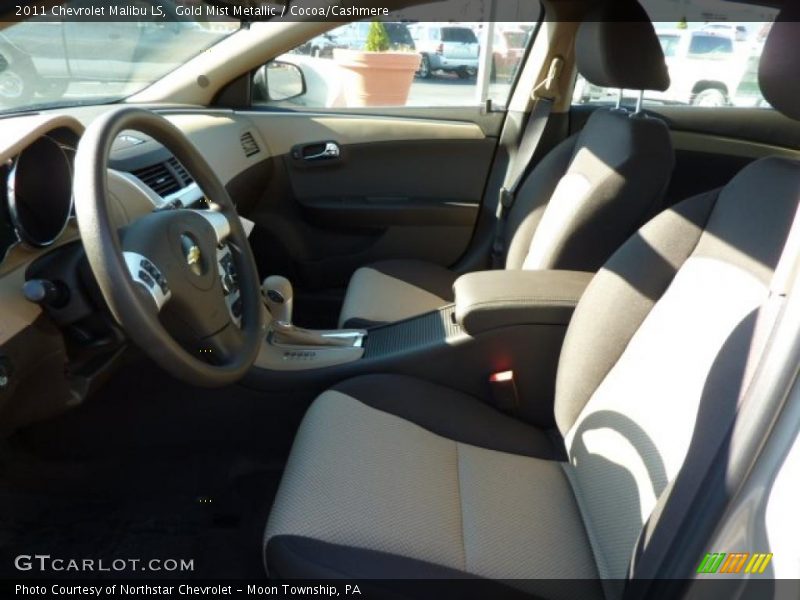 Gold Mist Metallic / Cocoa/Cashmere 2011 Chevrolet Malibu LS