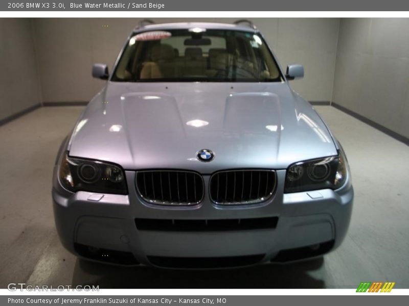Blue Water Metallic / Sand Beige 2006 BMW X3 3.0i