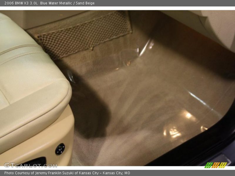 Blue Water Metallic / Sand Beige 2006 BMW X3 3.0i