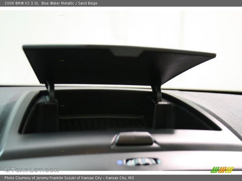 Blue Water Metallic / Sand Beige 2006 BMW X3 3.0i