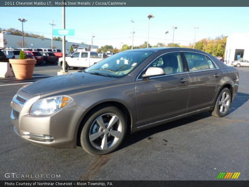 Mocha Steel Metallic / Cocoa/Cashmere 2011 Chevrolet Malibu LT