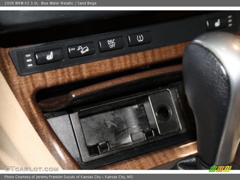 Blue Water Metallic / Sand Beige 2006 BMW X3 3.0i