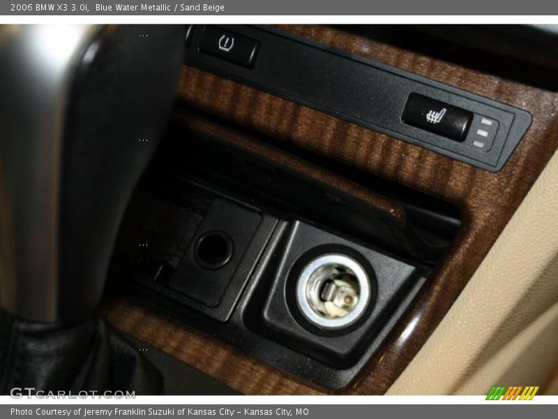 Blue Water Metallic / Sand Beige 2006 BMW X3 3.0i