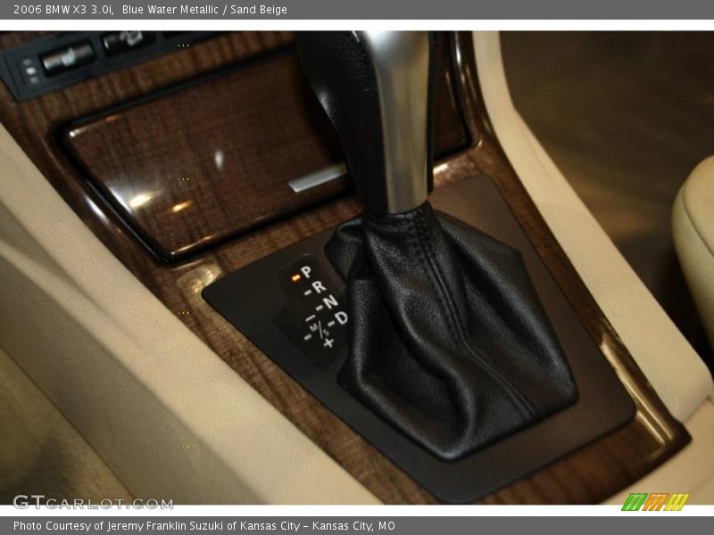 Blue Water Metallic / Sand Beige 2006 BMW X3 3.0i