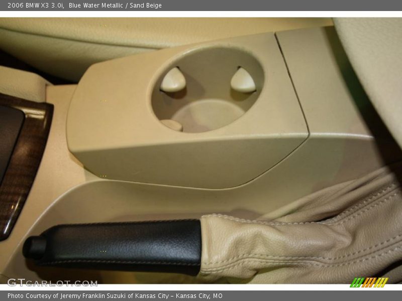 Blue Water Metallic / Sand Beige 2006 BMW X3 3.0i