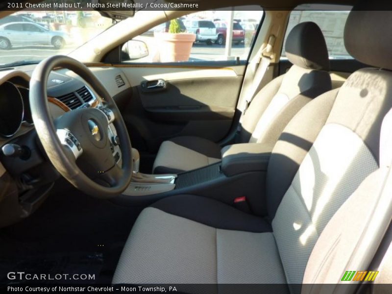 Mocha Steel Metallic / Cocoa/Cashmere 2011 Chevrolet Malibu LT