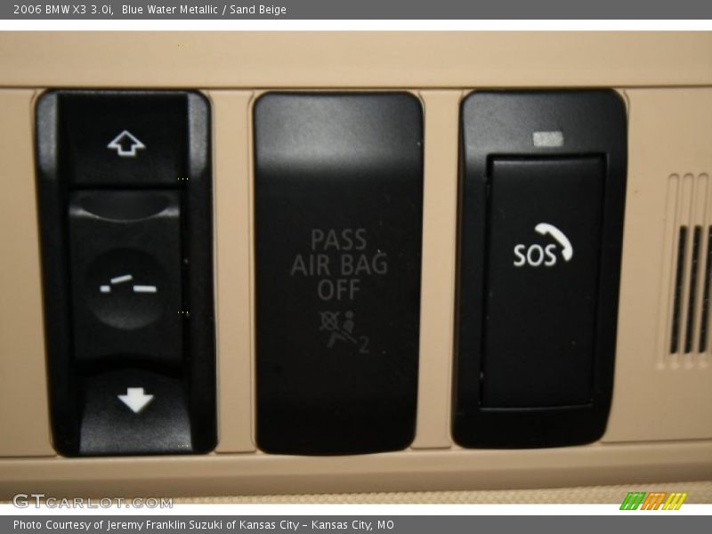 Blue Water Metallic / Sand Beige 2006 BMW X3 3.0i