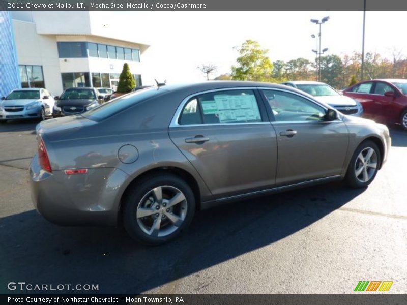 Mocha Steel Metallic / Cocoa/Cashmere 2011 Chevrolet Malibu LT