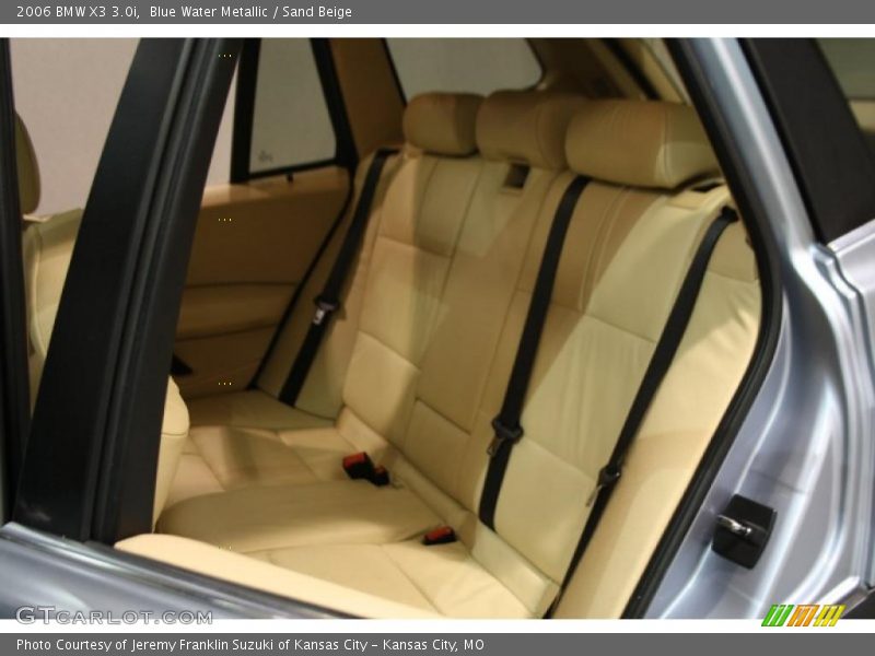 Blue Water Metallic / Sand Beige 2006 BMW X3 3.0i