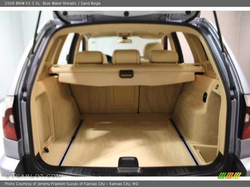 Blue Water Metallic / Sand Beige 2006 BMW X3 3.0i