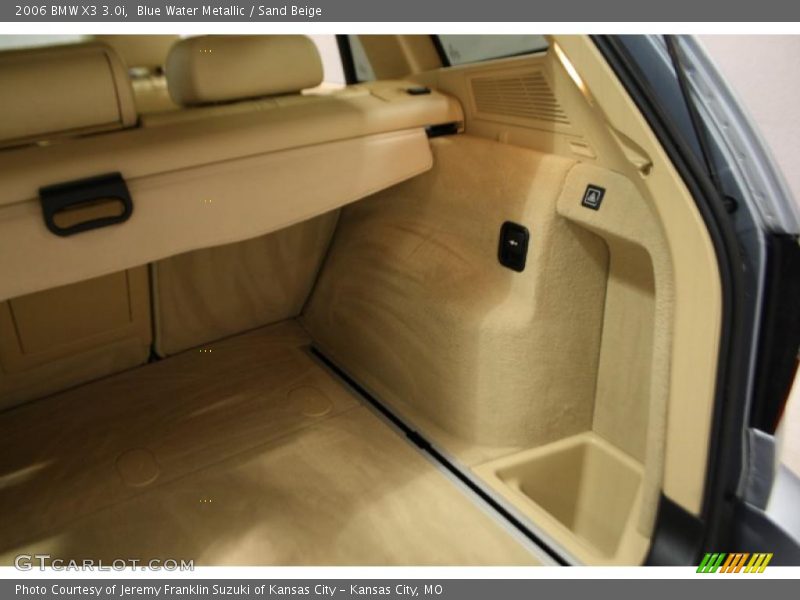 Blue Water Metallic / Sand Beige 2006 BMW X3 3.0i