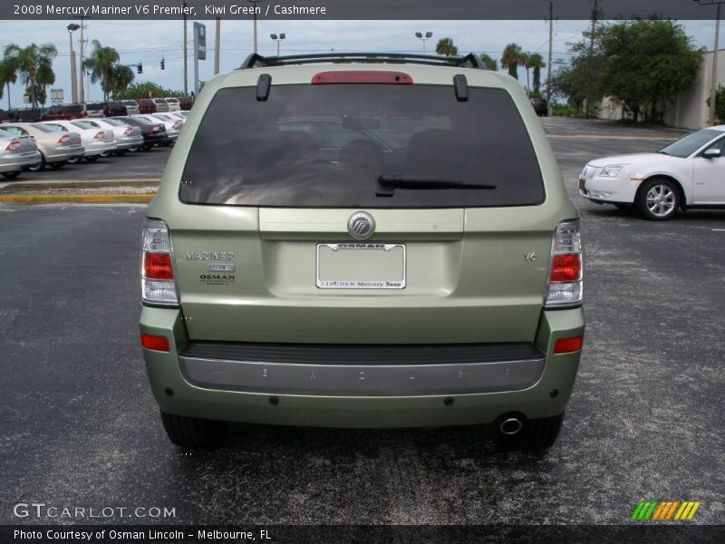 Kiwi Green / Cashmere 2008 Mercury Mariner V6 Premier
