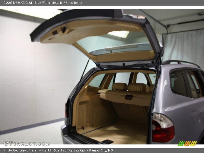 Blue Water Metallic / Sand Beige 2006 BMW X3 3.0i