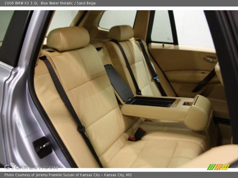 Blue Water Metallic / Sand Beige 2006 BMW X3 3.0i