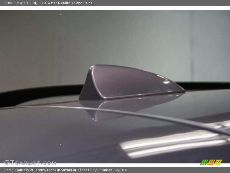 Blue Water Metallic / Sand Beige 2006 BMW X3 3.0i
