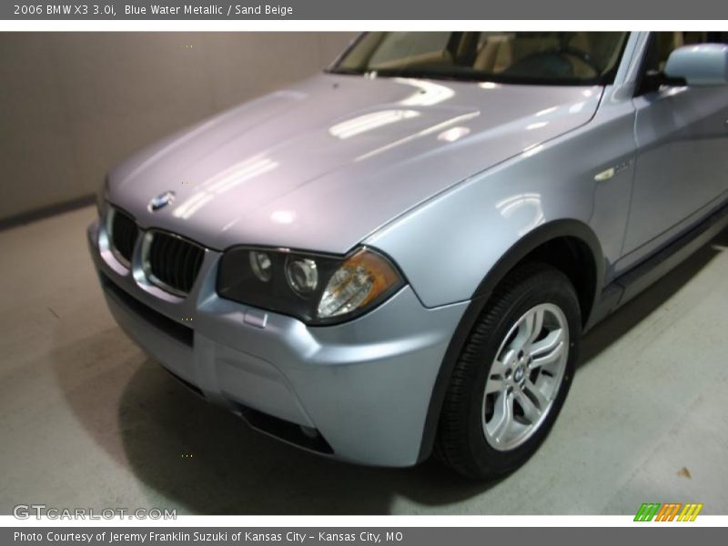 Blue Water Metallic / Sand Beige 2006 BMW X3 3.0i