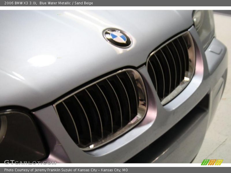 Blue Water Metallic / Sand Beige 2006 BMW X3 3.0i