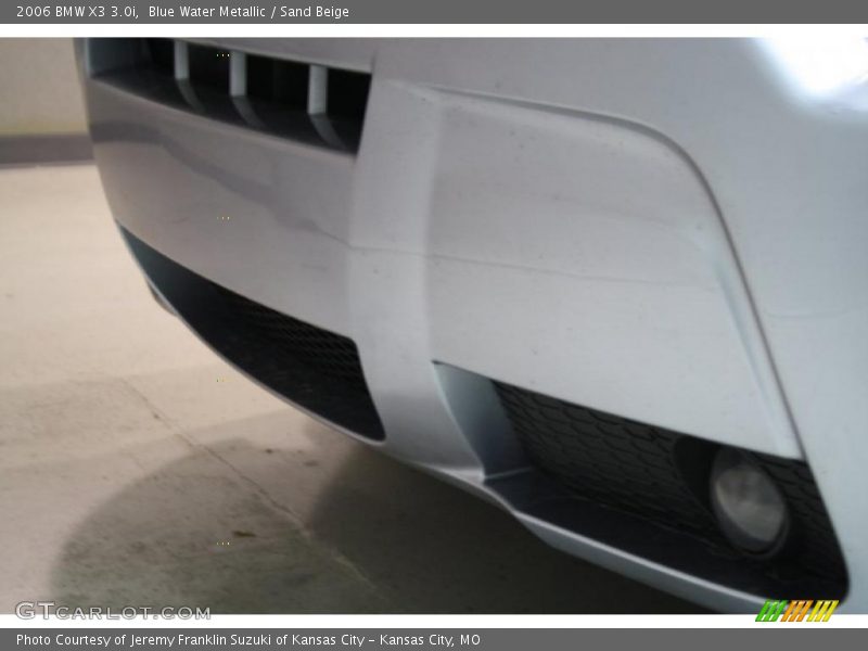 Blue Water Metallic / Sand Beige 2006 BMW X3 3.0i