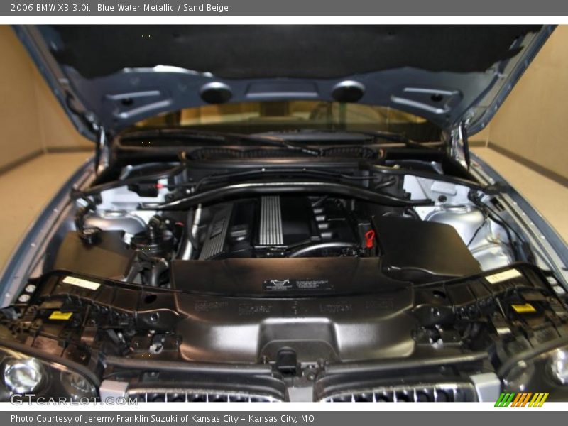 Blue Water Metallic / Sand Beige 2006 BMW X3 3.0i