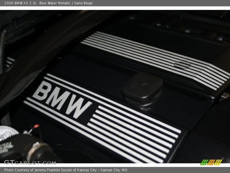 Blue Water Metallic / Sand Beige 2006 BMW X3 3.0i