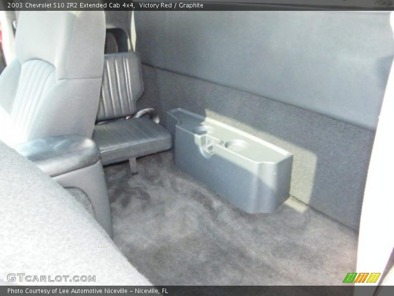 Victory Red / Graphite 2003 Chevrolet S10 ZR2 Extended Cab 4x4