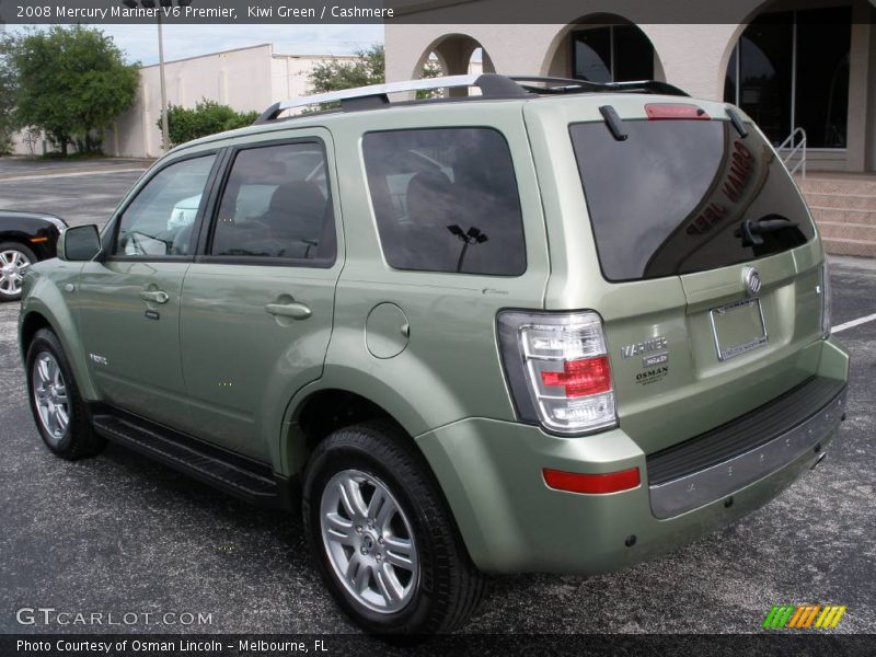 Kiwi Green / Cashmere 2008 Mercury Mariner V6 Premier