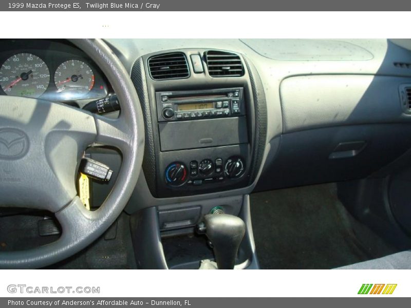 Twilight Blue Mica / Gray 1999 Mazda Protege ES