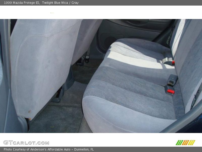 Twilight Blue Mica / Gray 1999 Mazda Protege ES