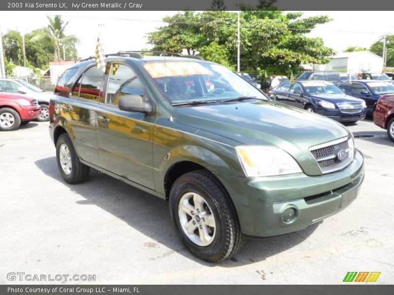  2003 Sorento LX Ivy Green Metallic