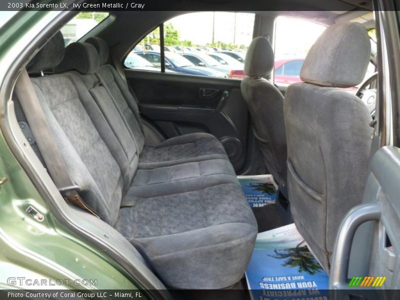  2003 Sorento LX Gray Interior