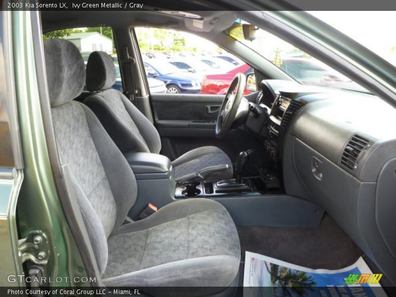  2003 Sorento LX Gray Interior
