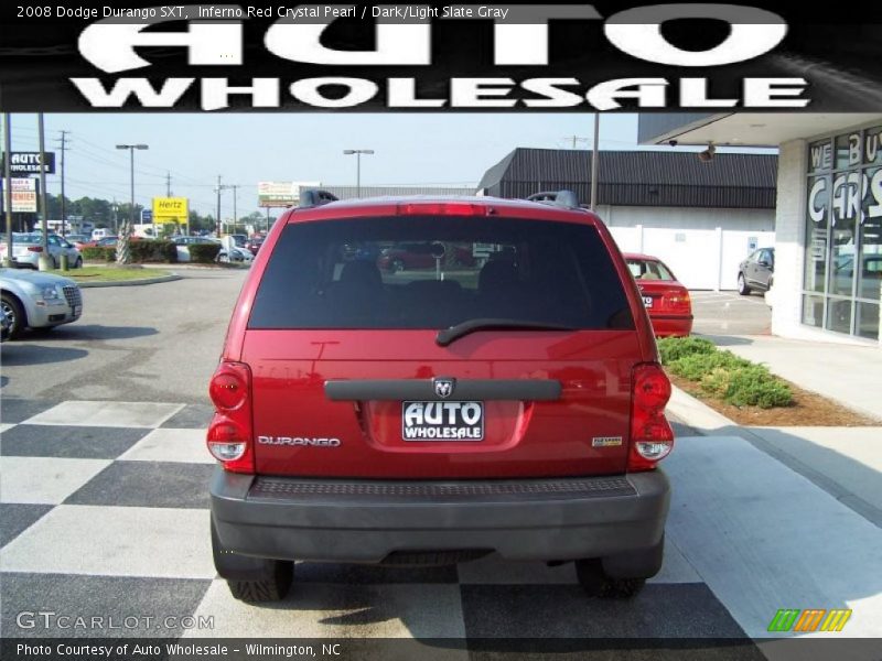 Inferno Red Crystal Pearl / Dark/Light Slate Gray 2008 Dodge Durango SXT