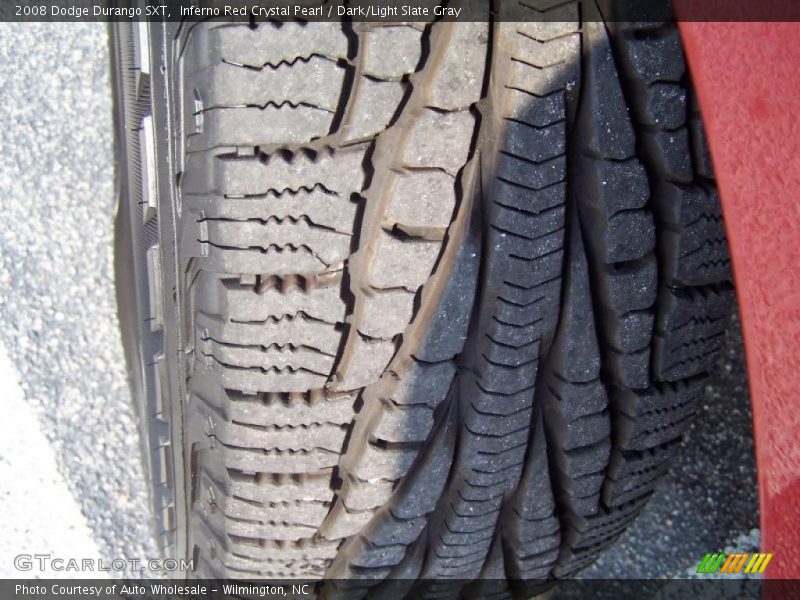 Inferno Red Crystal Pearl / Dark/Light Slate Gray 2008 Dodge Durango SXT
