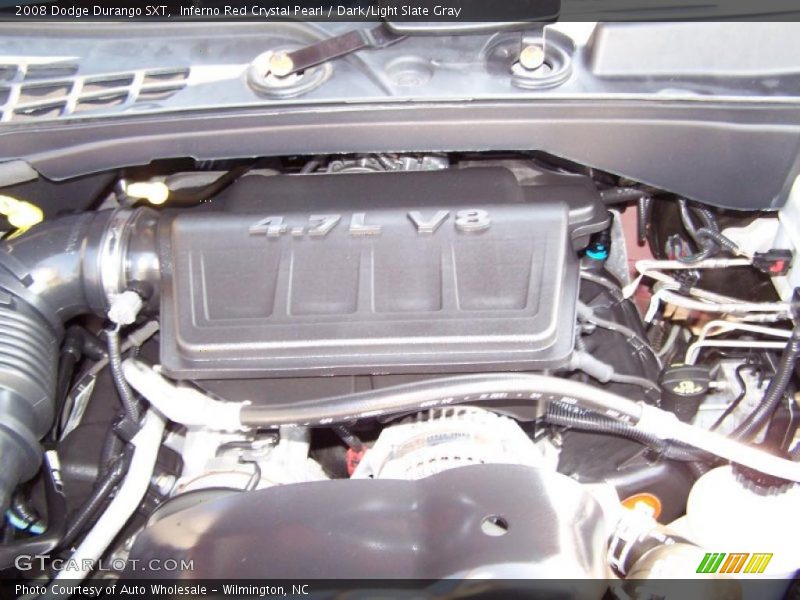  2008 Durango SXT Engine - 4.7 Liter SOHC 16-Valve Flex-Fuel V8