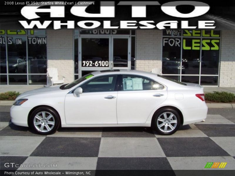 Starfire White Pearl / Cashmere 2008 Lexus ES 350