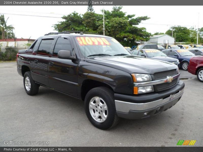 Dark Gray Metallic / Dark Charcoal 2004 Chevrolet Avalanche 1500 Z66